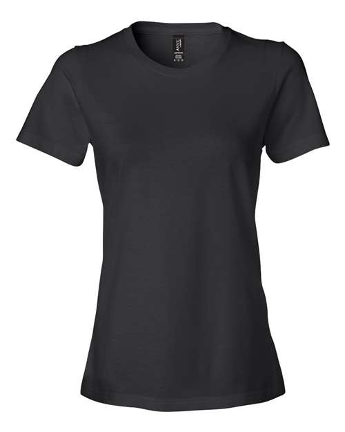 Gildan Women's Softstyle® Lightweight T-Shirt in Black