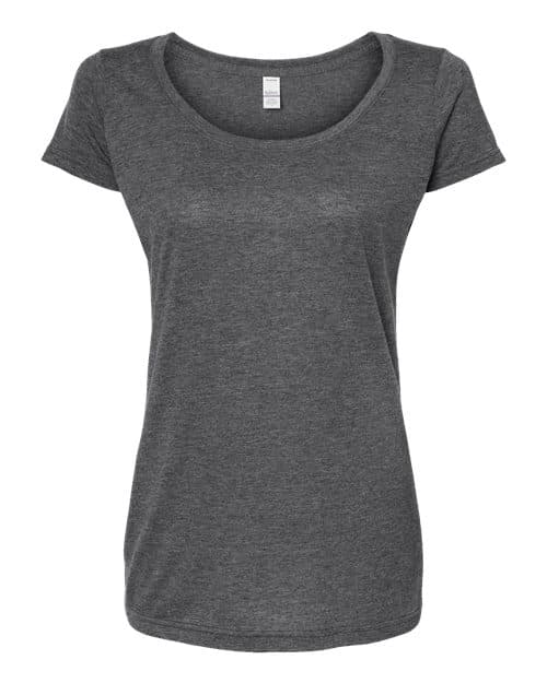 Tultex Women's Poly-Rich Scoop Neck T-Shirt