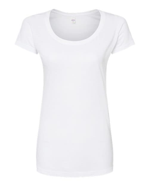 Tultex Women's Poly-Rich Scoop Neck T-Shirt