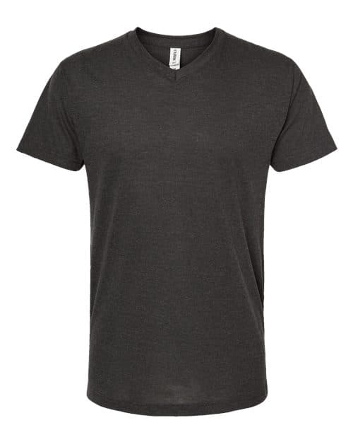 Tultex Men's Poly-Rich V-Neck T-Shirt