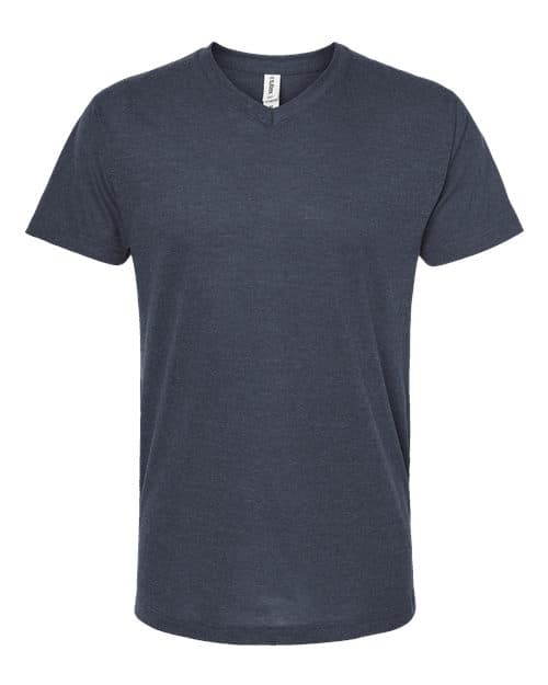 Tultex Men's Poly-Rich V-Neck T-Shirt
