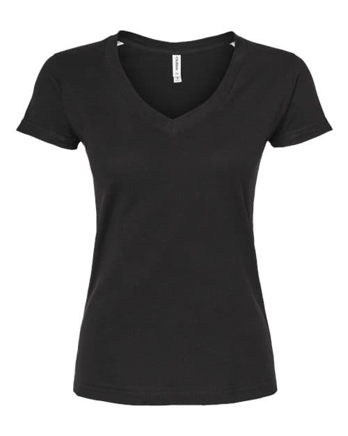 Tultex Women's Fine Jersey V-Neck T-Shirt
