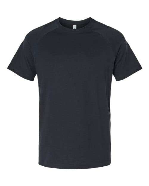 BELLA + CANVAS Men's Heather CVC Raglan Tee