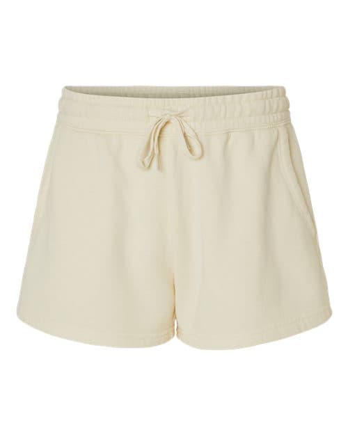 Independent Trading Co. Women’s Lightweight California Wave Wash Fleece Shorts