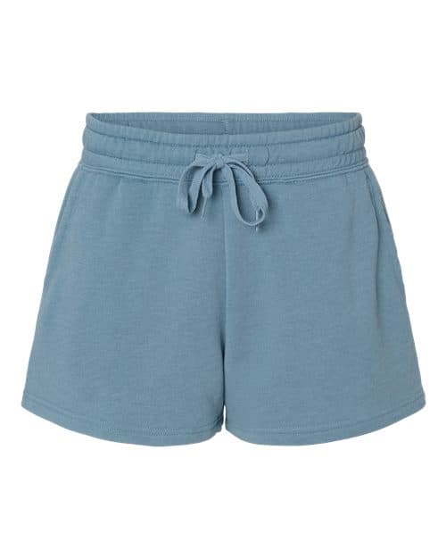 Independent Trading Co. Women’s Lightweight California Wave Wash Fleece Shorts