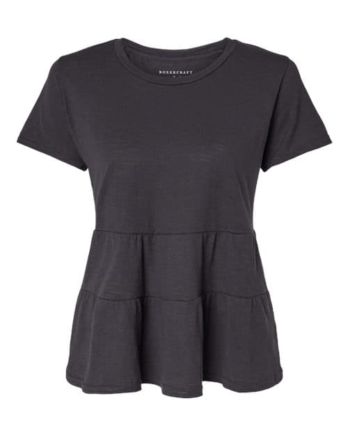 Boxercraft Women's Willow T-Shirt in Black