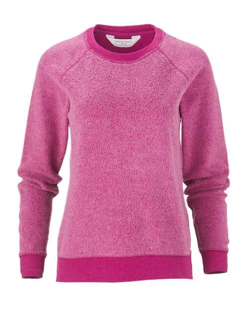 Boxercraft Women's Fleece Out Crewneck Pullover