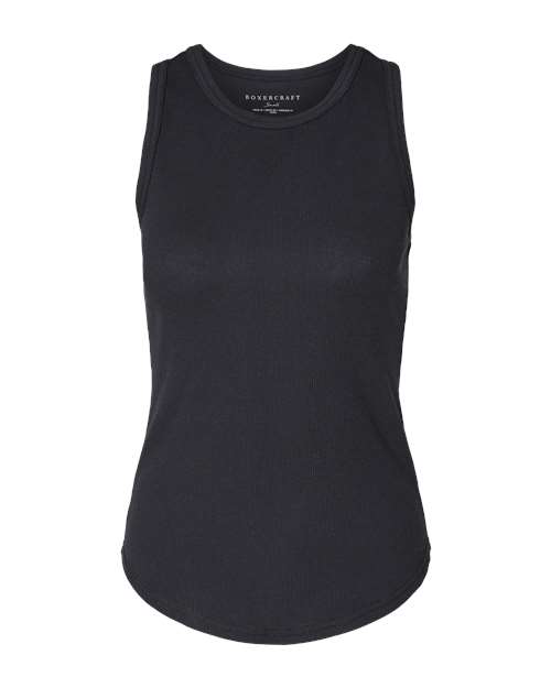 Boxercraft Women's Adrienne Tank Top in Black