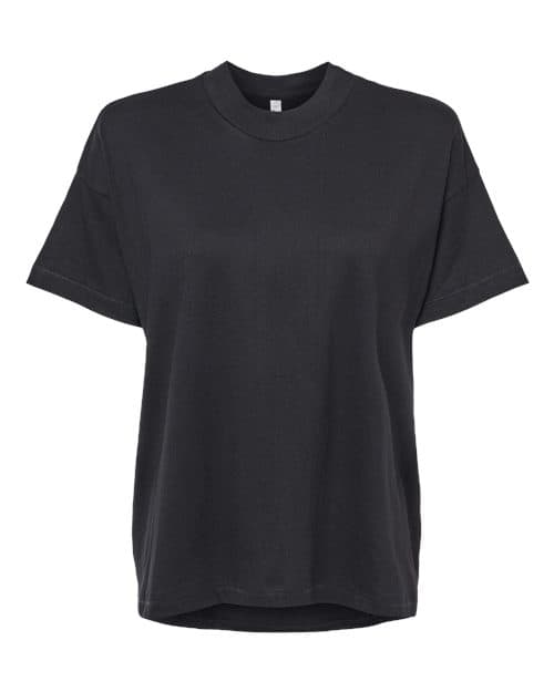 LAT Women's Hi-Lo Tee in Black