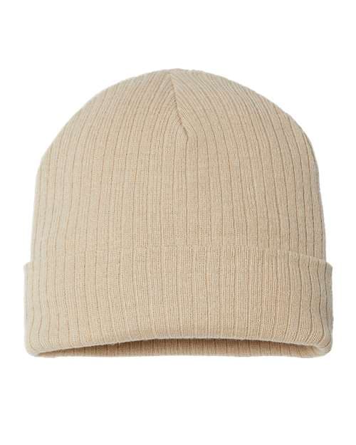 Atlantis Headwear Sustainable Rib Cuffed Beanie