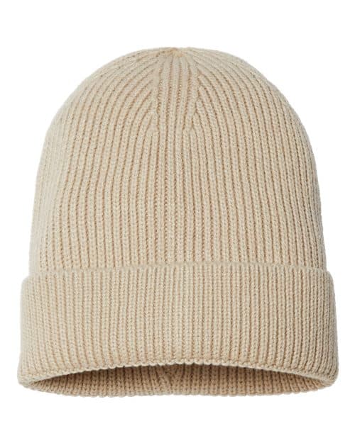 Atlantis Headwear Sustainable Fine Rib Cuffed Beanie