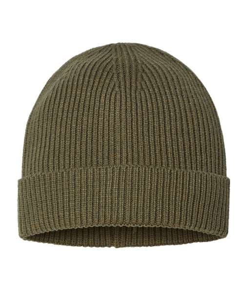 Atlantis Headwear Sustainable Fine Rib Cuffed Beanie
