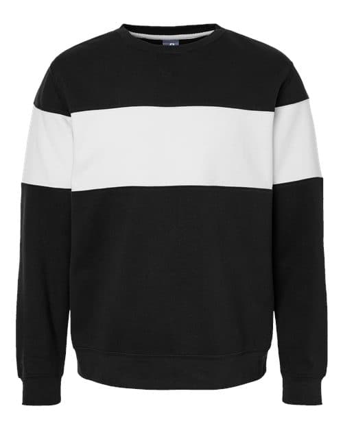 J. America Unisex Varsity Fleece Crewneck Sweatshirt