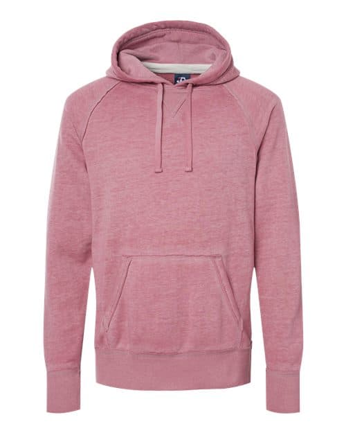 J. America Men's Vintage Zen Fleece Hooded Sweatshirt