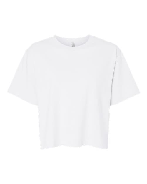 American Apparel Women's Fine Jersey Mid-Length Boxy Tee