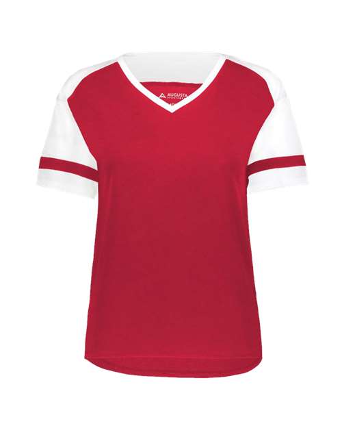 Augusta Sportswear Women's Triblend Fanatic 2.0 V-Neck T-Shirt