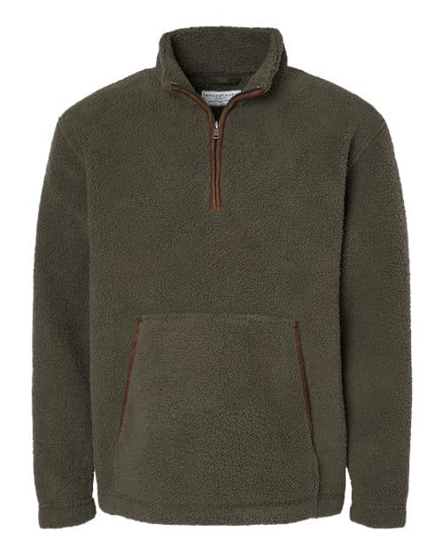 Boxercraft Men's Everest Fleece Quarter-Zip Pullover