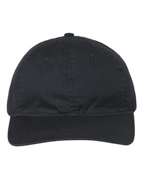 The Game Ultralight Cotton Twill Cap in Black