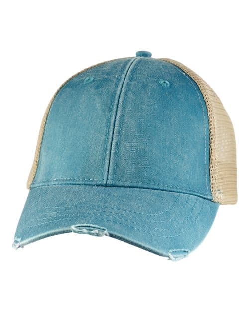 Adams Headwear Ollie Distressed Trucker Cap