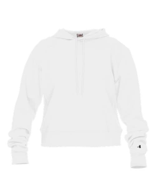 Badger Women's Crop Hooded Sweatshirt