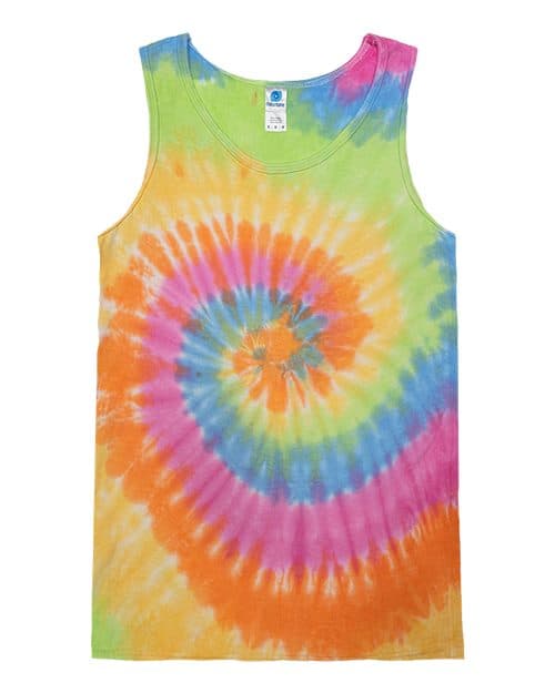 Colortone Unisex Tie-Dyed Tank Top