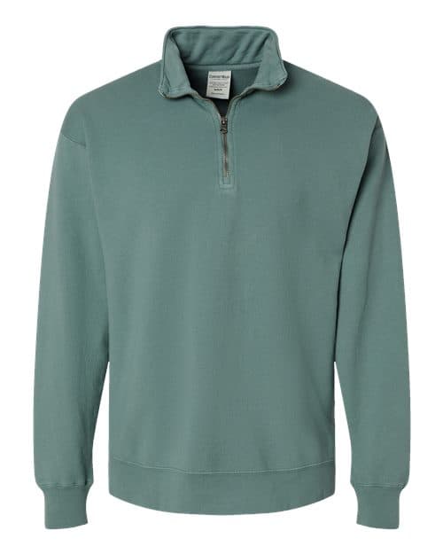 ComfortWash by Hanes Unisex Garment-Dyed Quarter-Zip Sweatshirt
