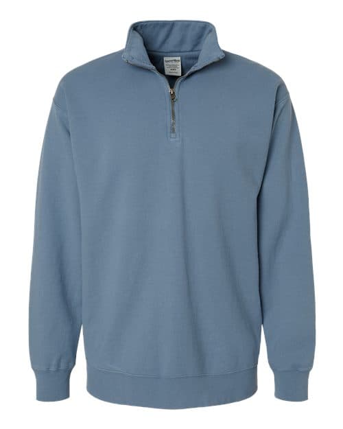 ComfortWash by Hanes Unisex Garment-Dyed Quarter-Zip Sweatshirt