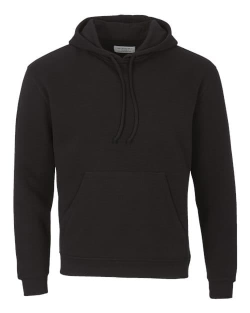 Boxercraft Unisex Fleece Hooded Sweatshirt in Black