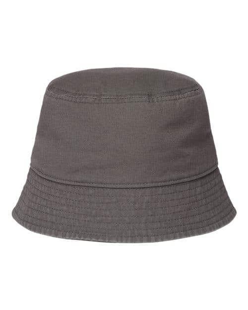 Atlantis Headwear Sustainable Bucket Hat in Dark Grey