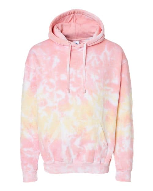 Colortone Unisex Tie-Dyed Hooded Sweatshirt
