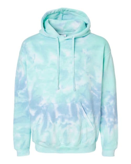 Colortone Unisex Tie-Dyed Hooded Sweatshirt