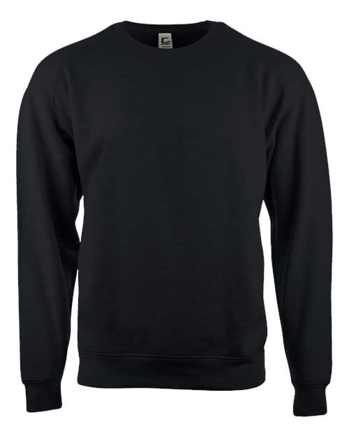 C2 Sport Youth Crewneck Sweatshirt in Black