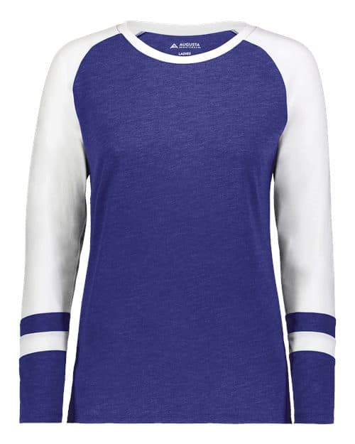 Augusta Sportswear Women's Triblend Fanatic 2.0 Long Sleeve T-Shirt