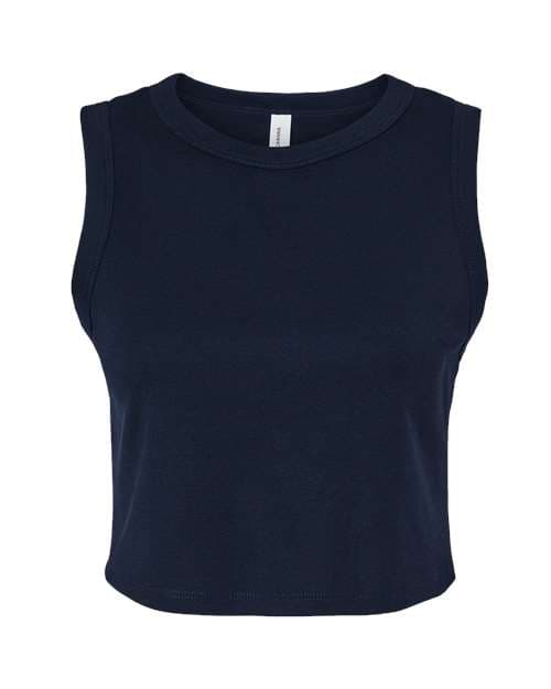 BELLA + CANVAS Women's Micro Rib Muscle Crop Tank