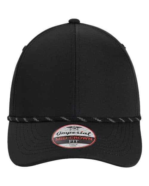 Imperial The Habanero Performance Rope Cap in Black