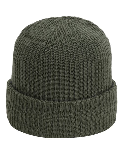 Imperial The Mogul Cuffed Beanie in Earth Green