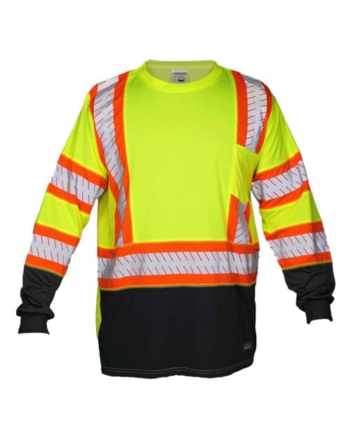 Kishigo Unisex DOT Class 3 Long Sleeve T-Shirt