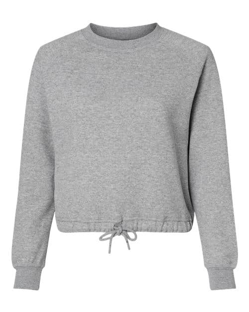 LAT Women's Relaxed Boxy Crewneck Sweatshirt
