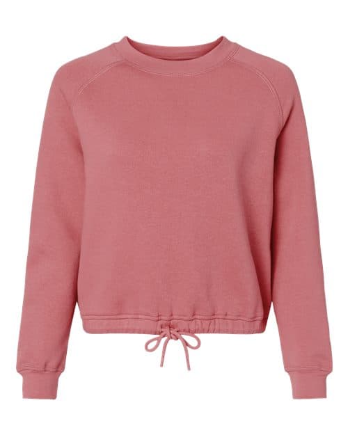 LAT Women's Relaxed Boxy Crewneck Sweatshirt