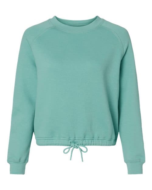 LAT Women's Relaxed Boxy Crewneck Sweatshirt
