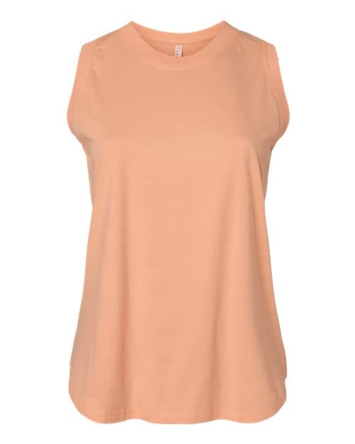 LAT Women's Curvy Relaxed Fine Jersey Tank