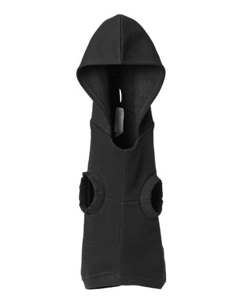 Doggie Skins Doggie 3-End Fleece Hooded Sweatshirt in Black