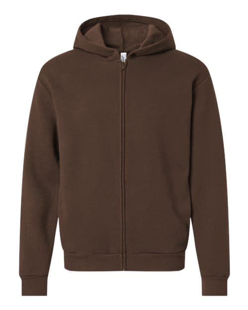 American Apparel Unisex ReFlex Fleece Full-Zip Hoodie Sweatshirt