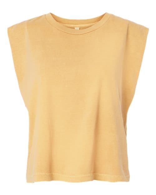 American Apparel Women's Heavyweight Cotton Garment-Dyed Muscle Tee