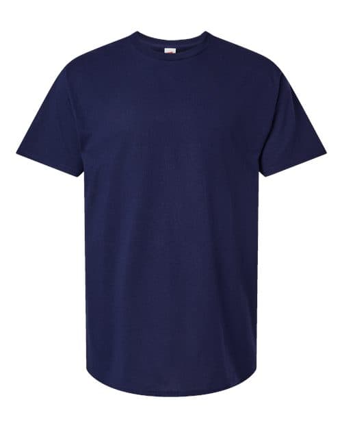 Hanes Unisex Essential-T Tall T-Shirt in Athletic Navy