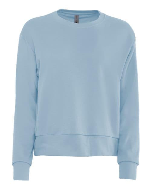 Next Level Women's Laguna Sueded Crewneck Sweatshirt