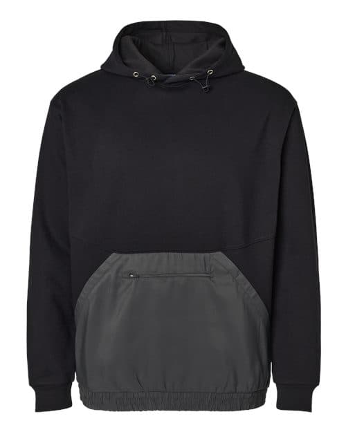 MV Sport Unisex Mixed Media Hooded Sweatshirt