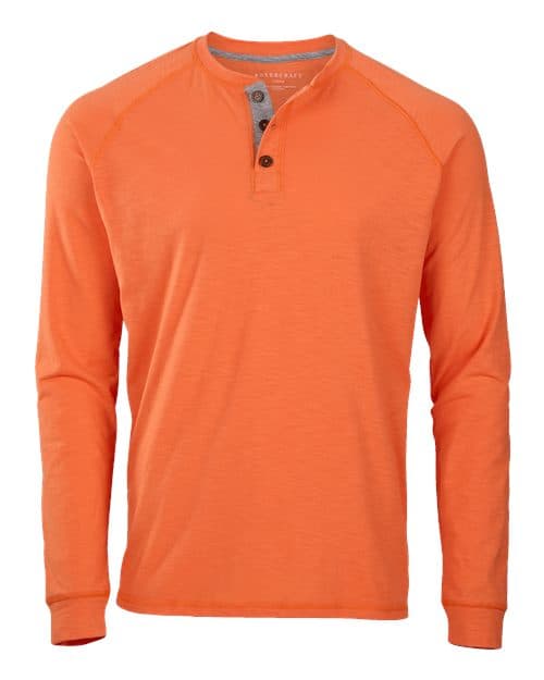 Boxercraft Unisex Henley Long Sleeve T-Shirt