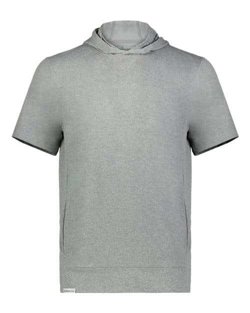 Holloway Youth Eco Revive™ Ventura Soft Knit Short Sleeve Hooded Sweatshirt