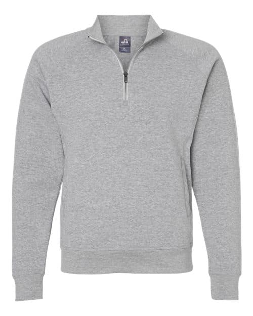 J. America Men's Triblend Quarter-Zip Sweatshirt